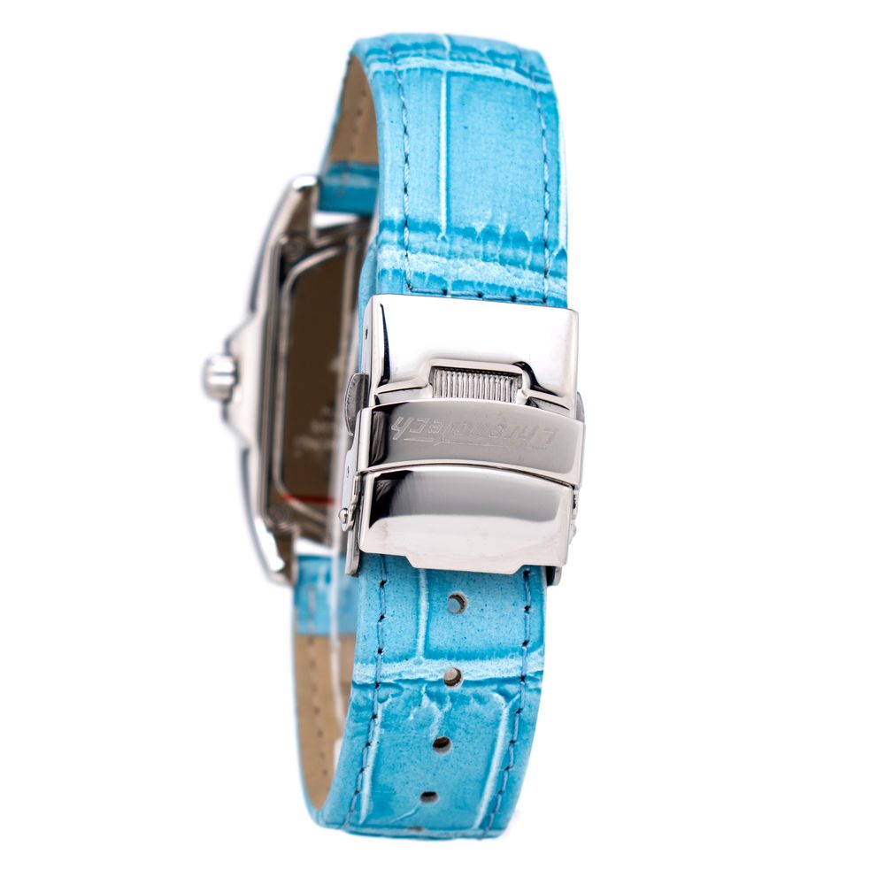 Chronotech Blue Leather Dress Watch Chronotech