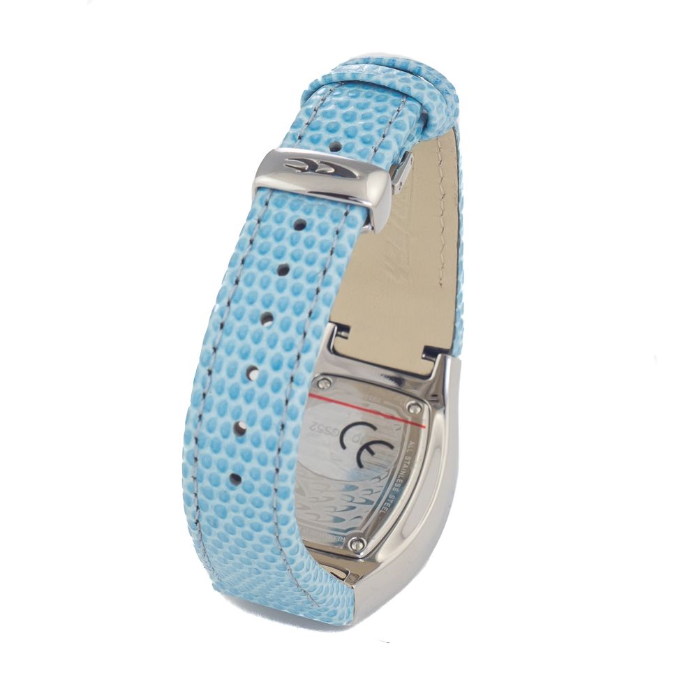 Chronotech Blue Leather Dress Watch Chronotech