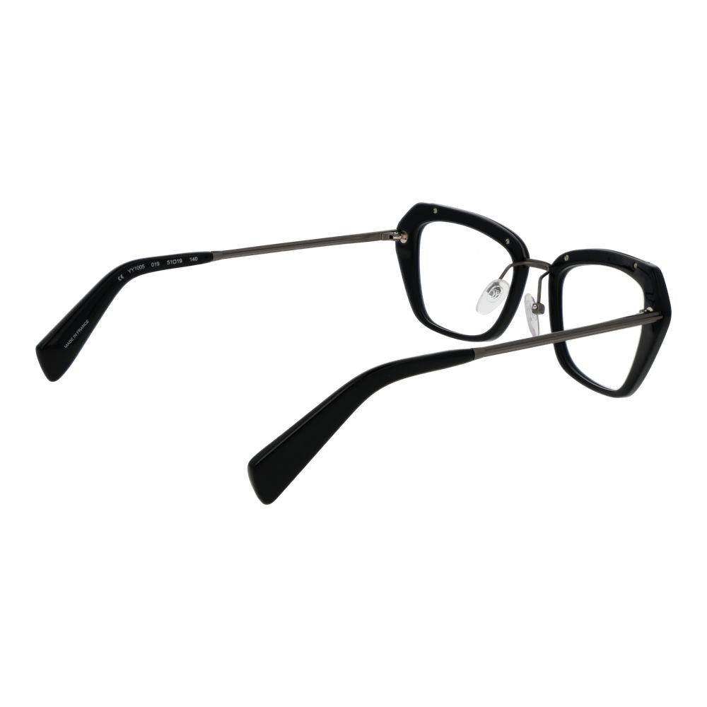 Yohji Yamamoto Black Plastic Glasses (Frames) Yohji Yamamoto