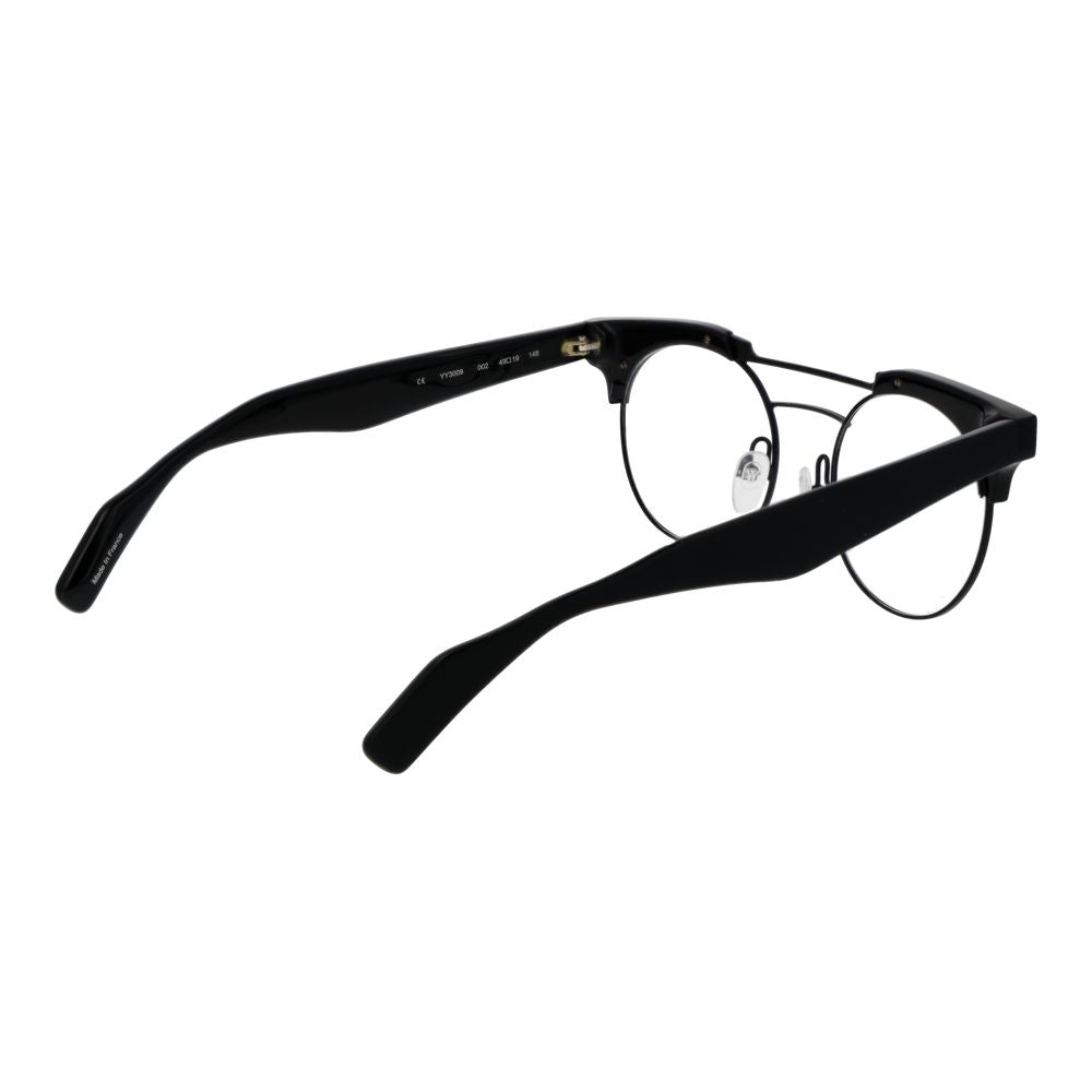 Yohji Yamamoto Black Plastic Glasses (Frames) Yohji Yamamoto