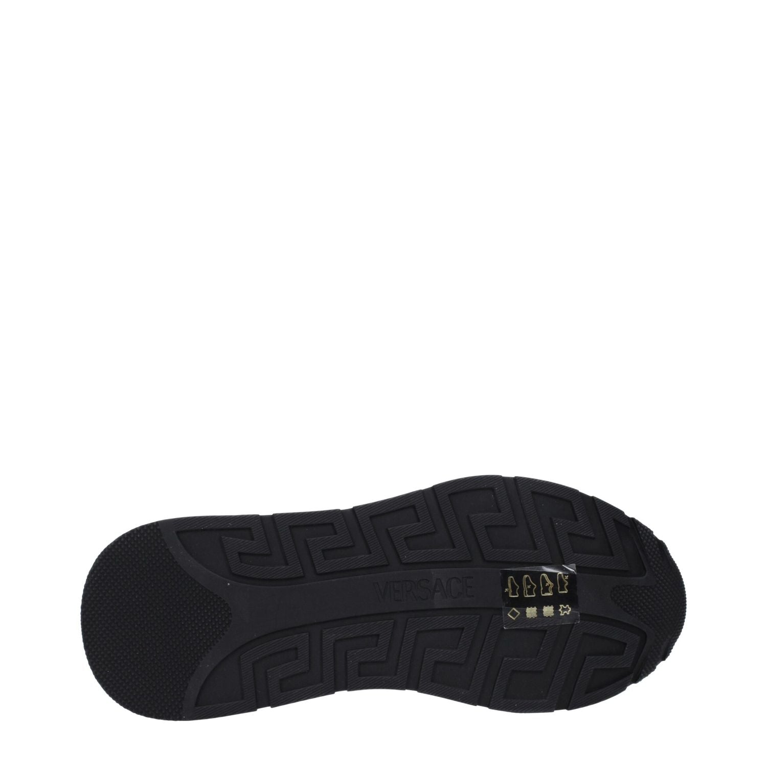 Versace Pink Leather Low Top Sneakers