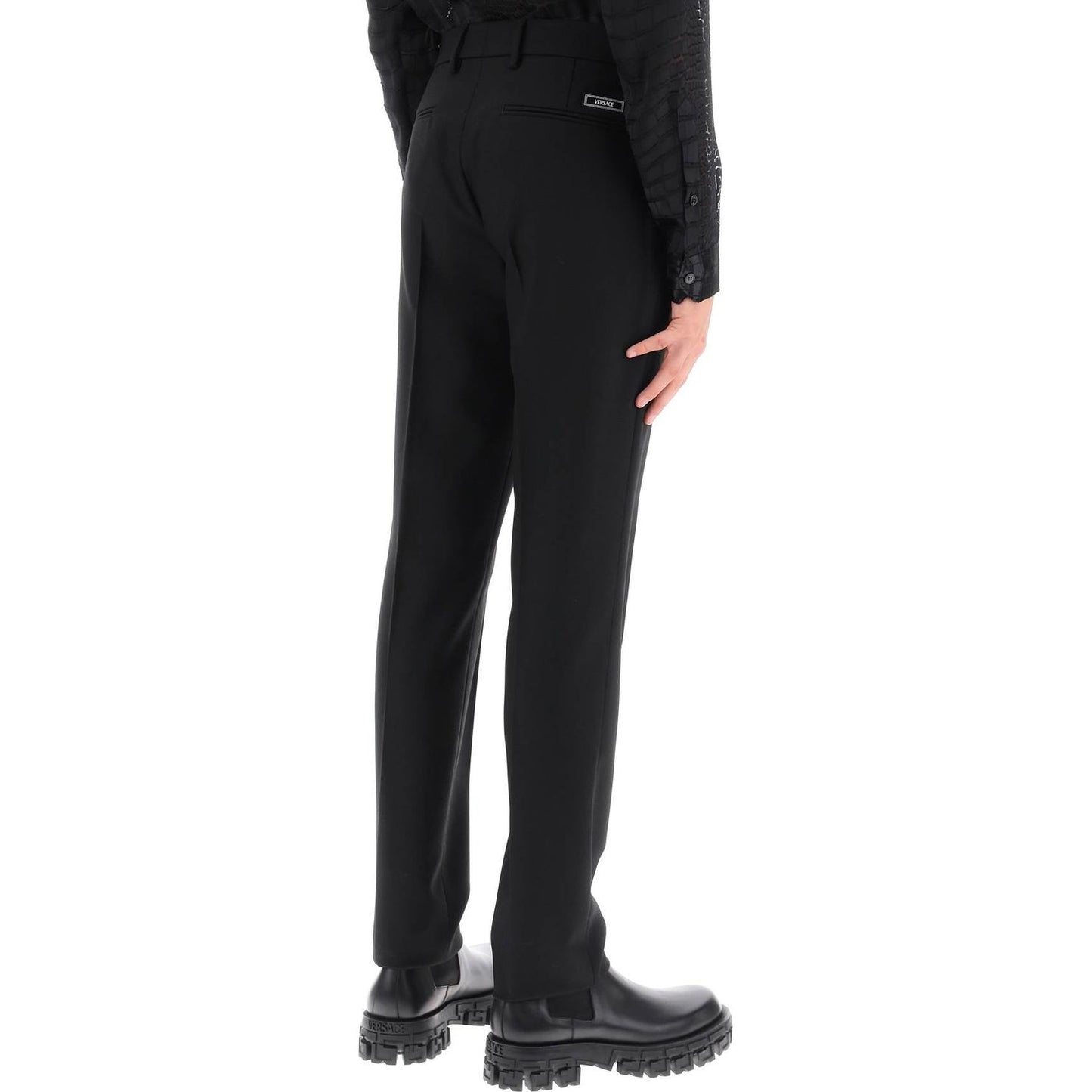 Versace tailoring cigarette pants Trousers Versace