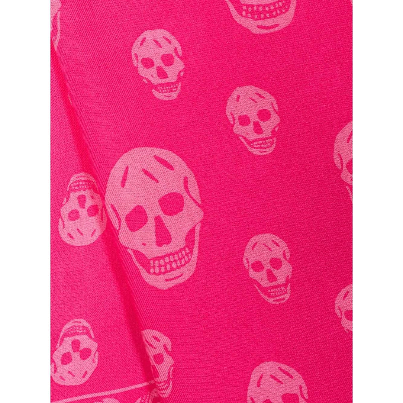 Alexander McQueen Scarfs Fuchsia Scarves Hats & Gloves Alexander Mcqueen