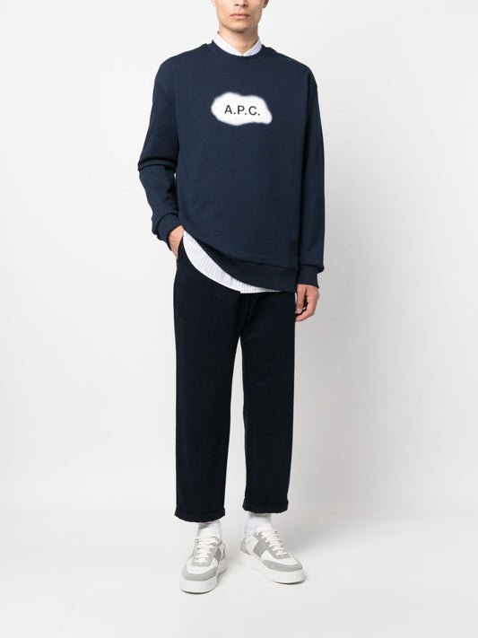 A.P.C. Sweaters Blue Topwear A.P.C.