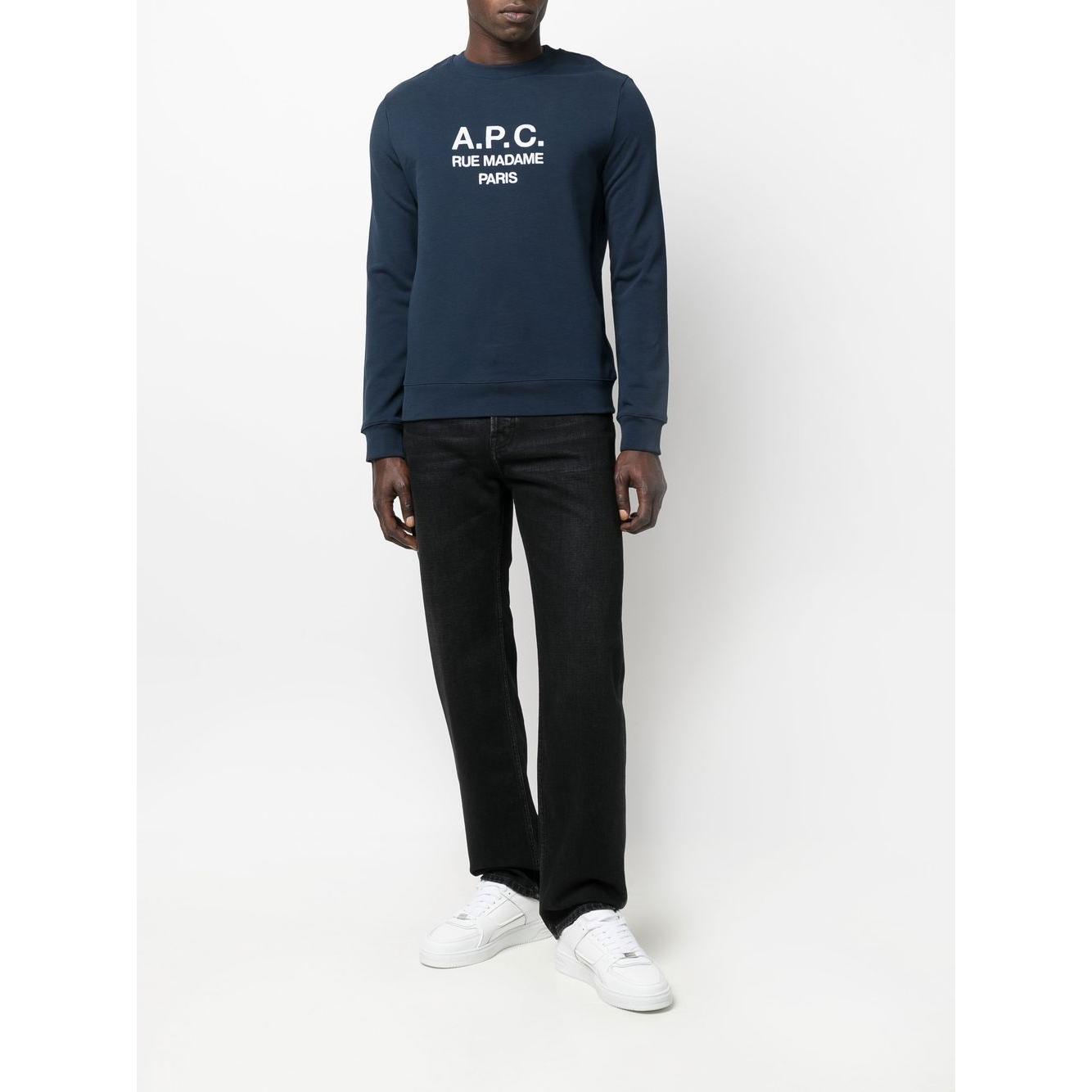 A.P.C. Sweaters Blue