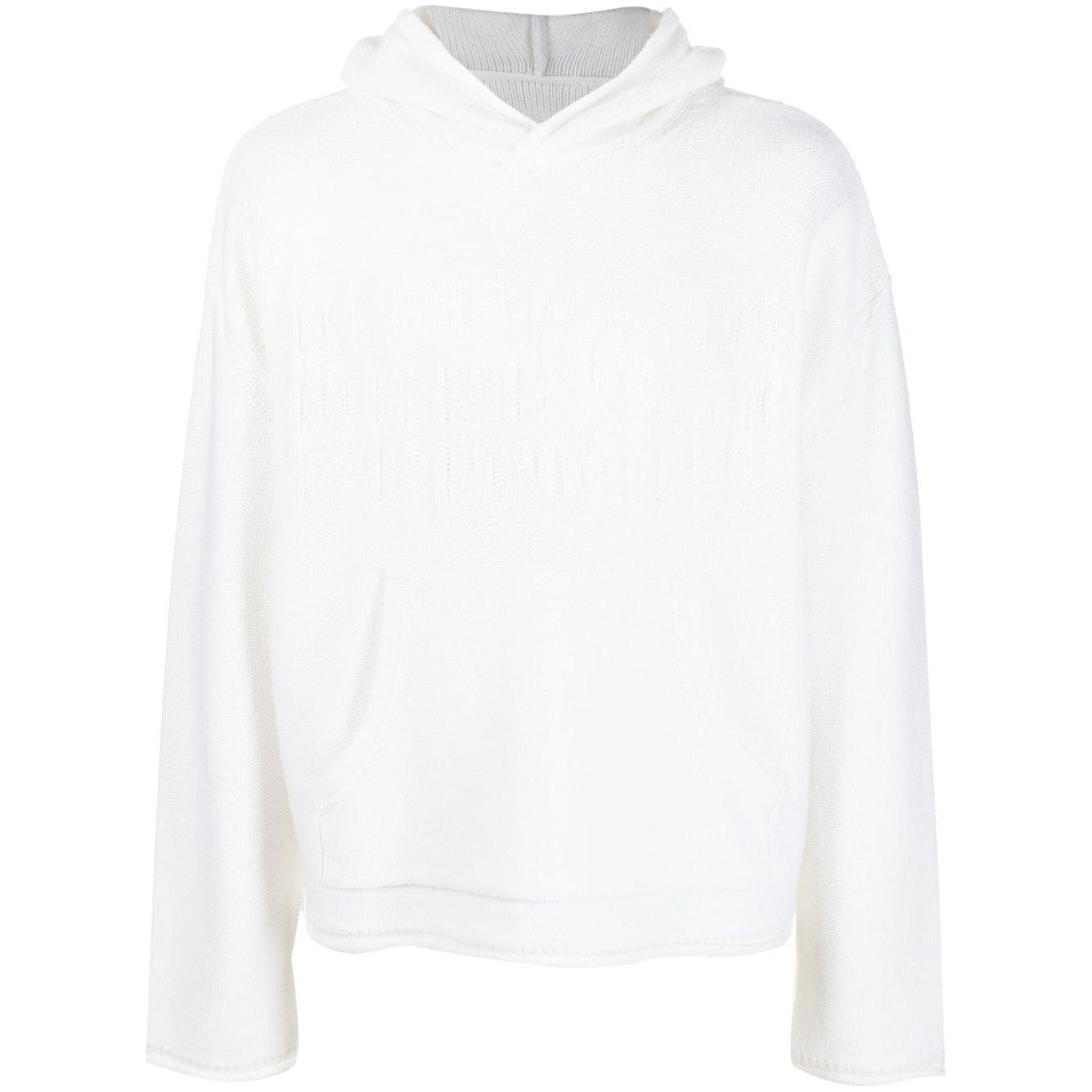 MM6 Maison Margiela Sweaters White Topwear MM6 Maison Margiela