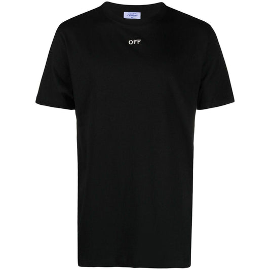 Off-White Men T-shirts Black Topwear Off White