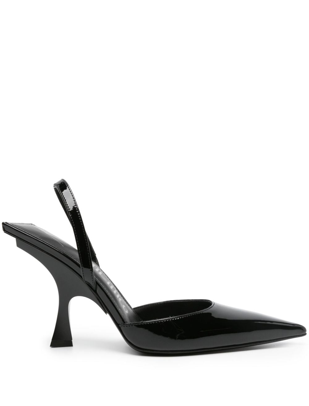 The Attico With Heel Black Medium Heel The Attico