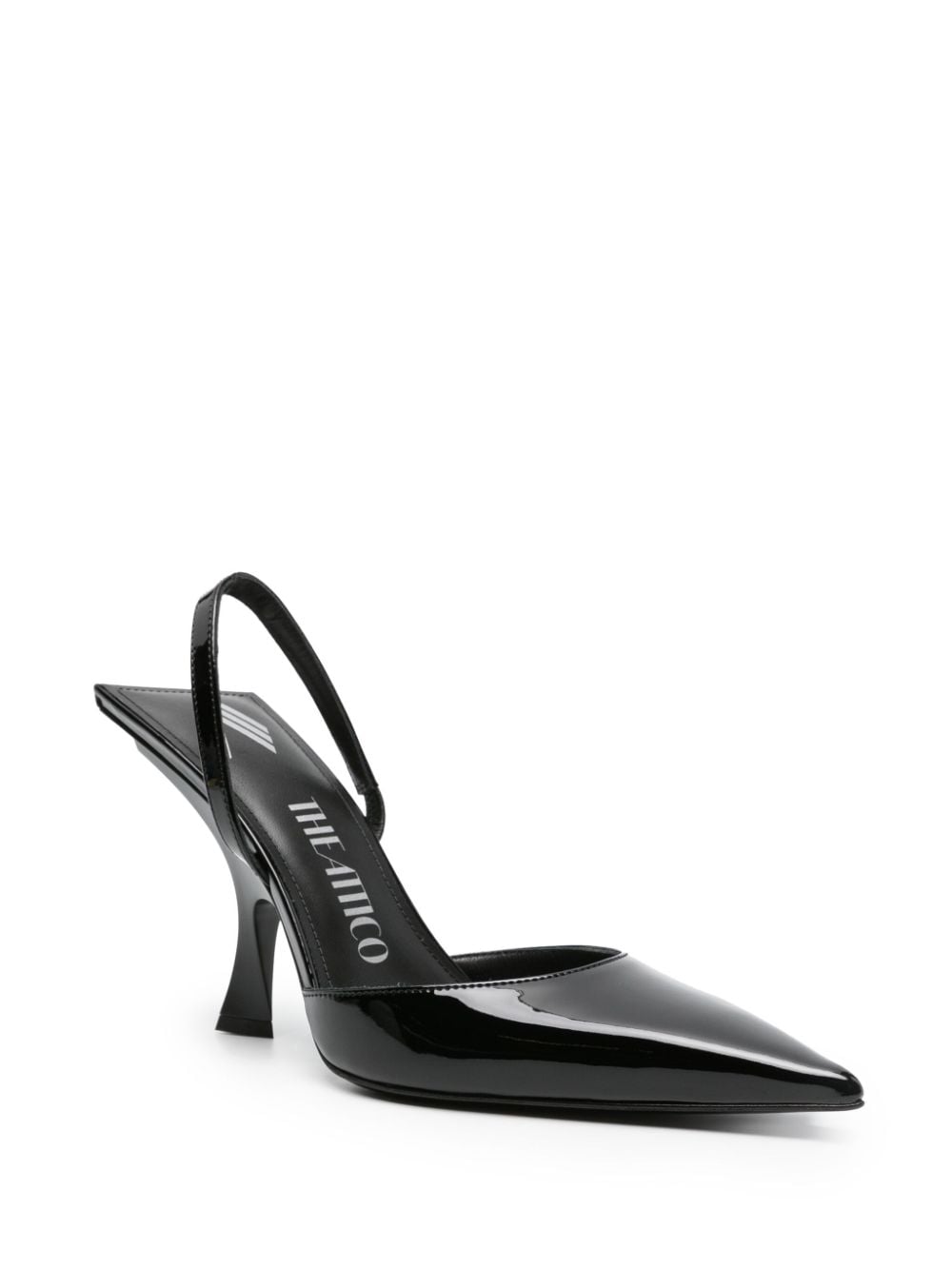 The Attico With Heel Black Medium Heel The Attico