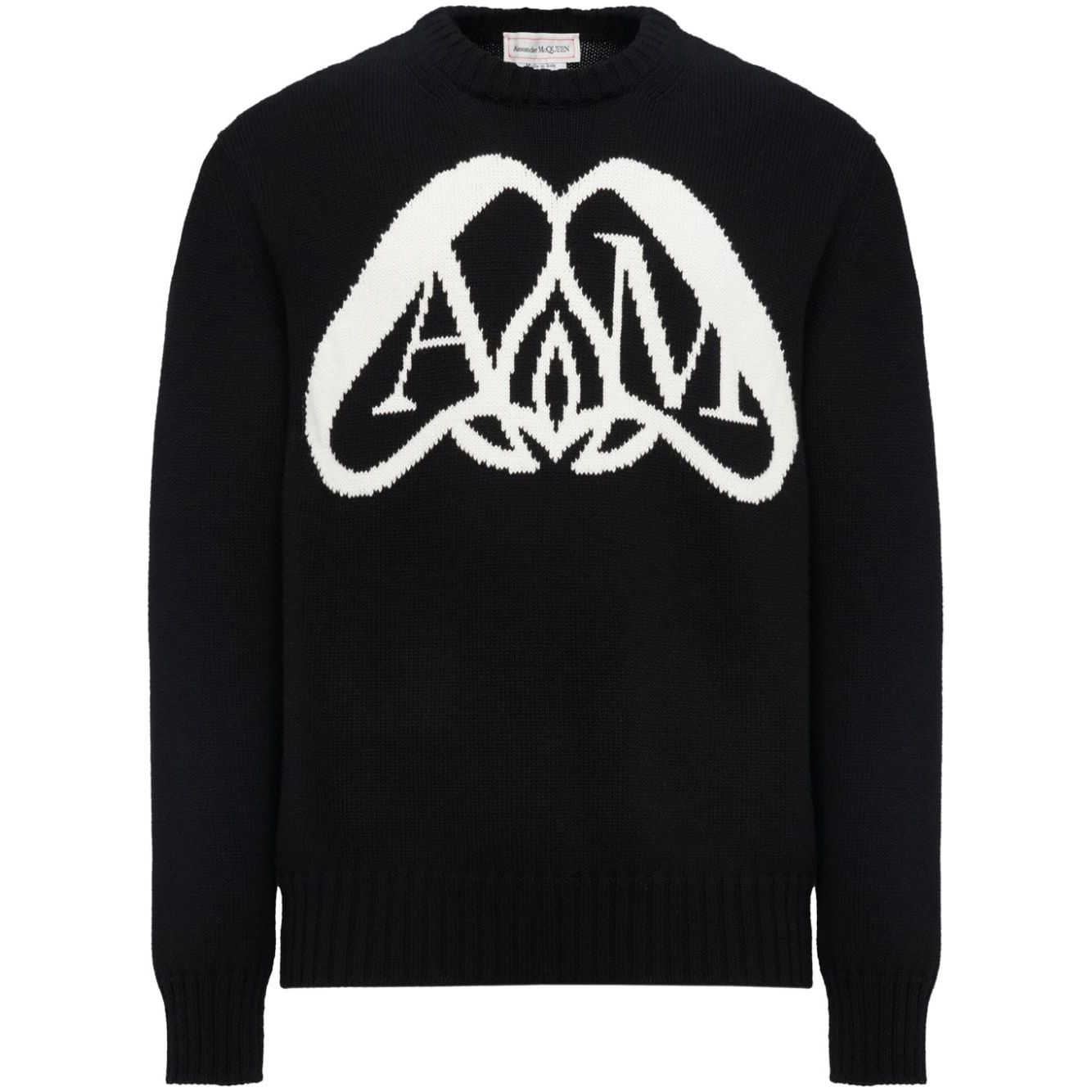 Alexander Mcqueen Alexander McQueen Sweaters Black Topwear Alexander Mcqueen