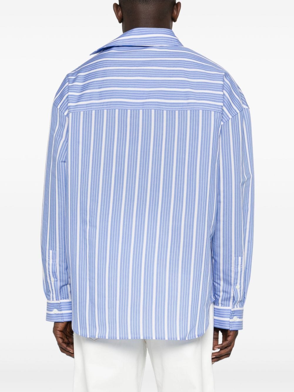 JACQUEMUS Shirts Clear Blue