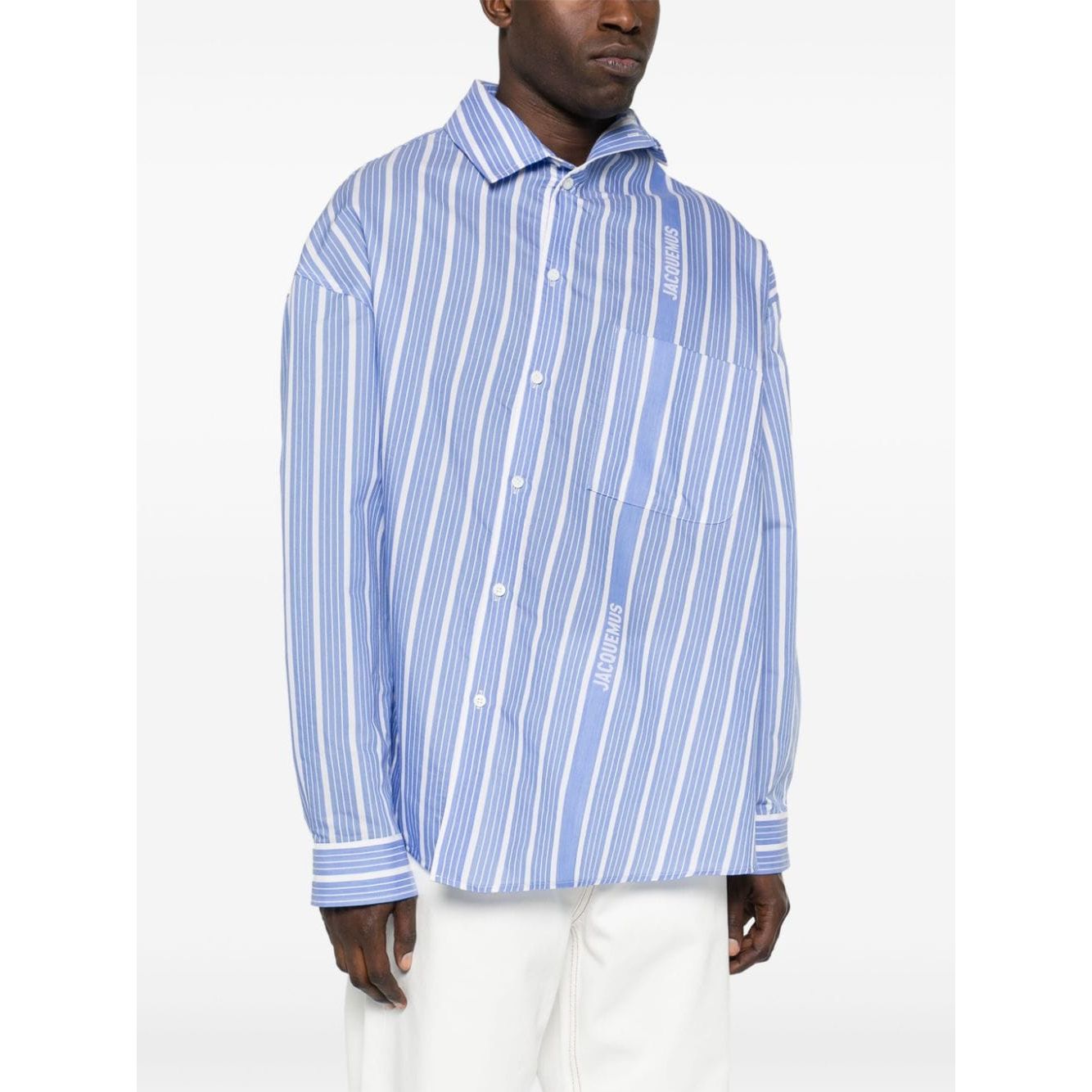 JACQUEMUS Shirts Clear Blue