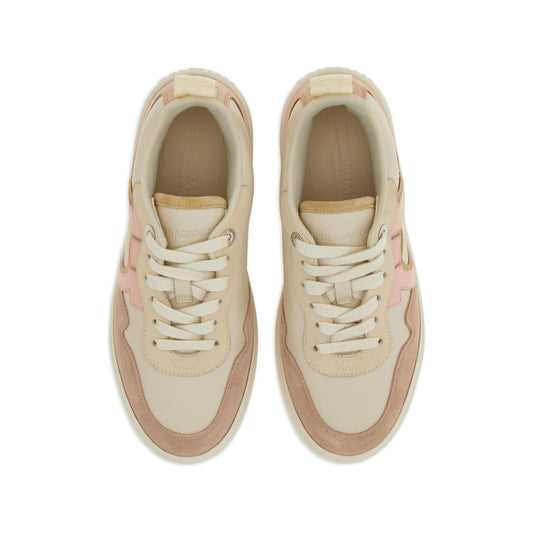 Ferragamo  pink leather Gancini Sneakers Powder Sneakers Ferragamo