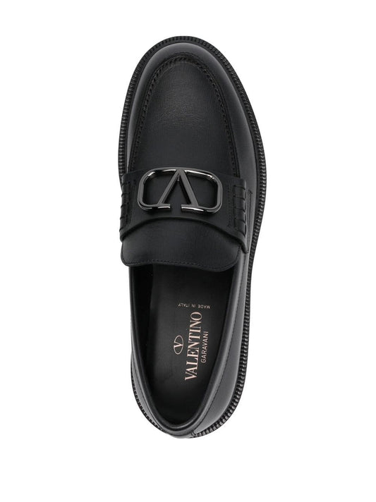 Valentino Garavani Flat shoes Black Moccasins Valentino Garavani