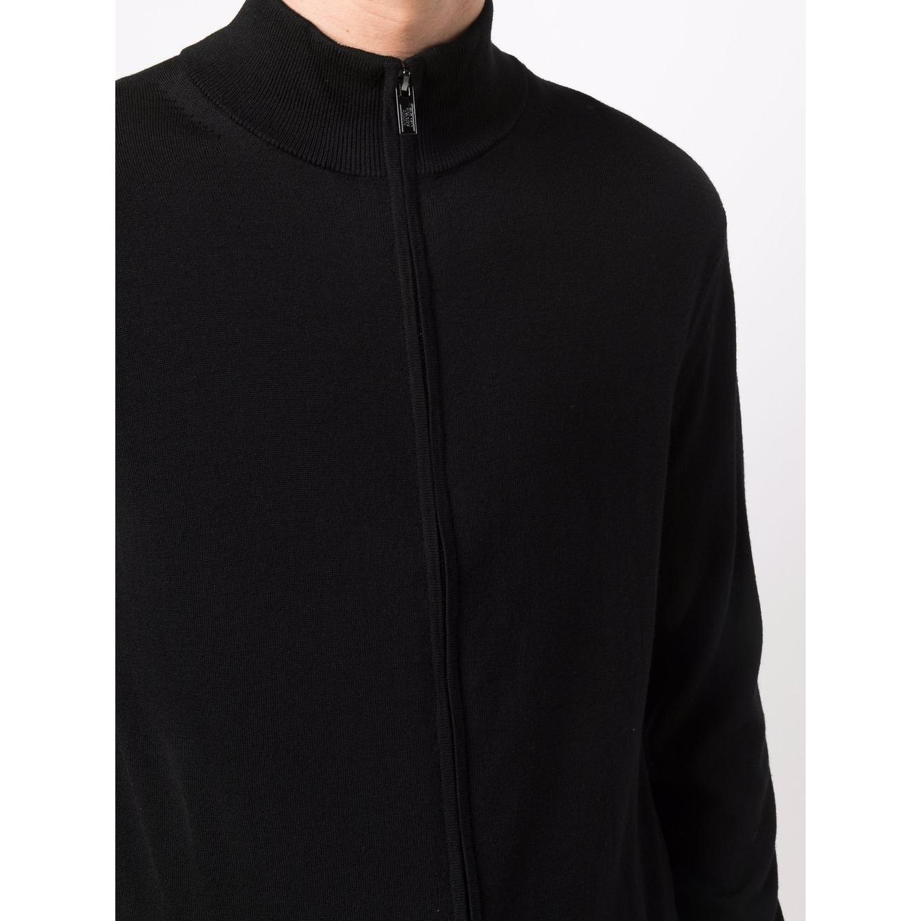 Emporio Armani Sweaters Black Topwear Emporio Armani