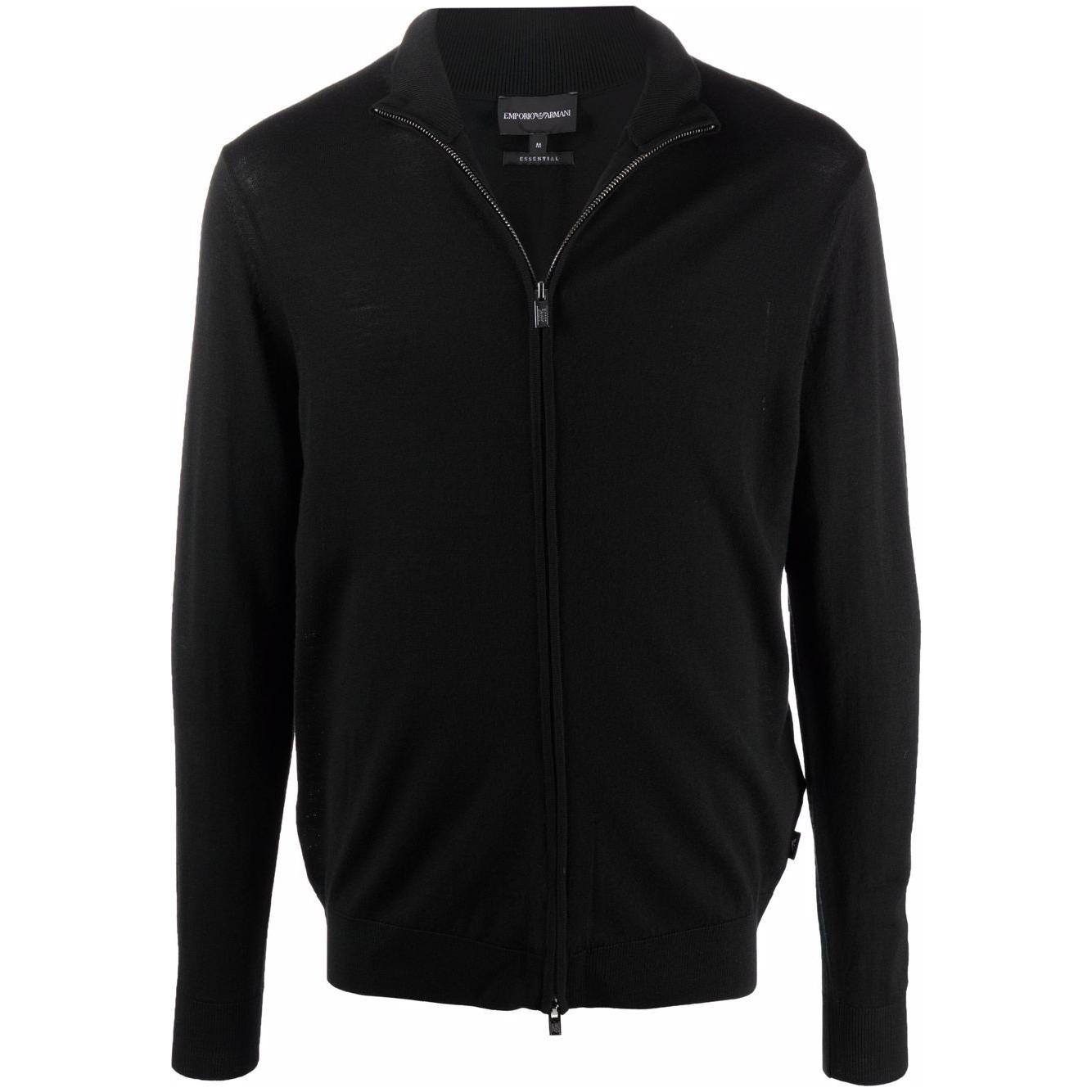 Emporio Armani Sweaters Black Topwear Emporio Armani