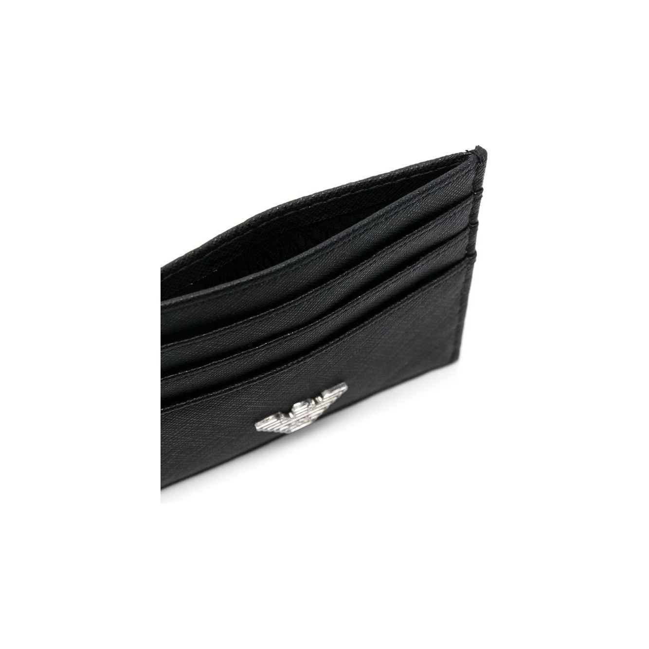 Emporio Armani Wallets Black Small Leather Goods Emporio Armani