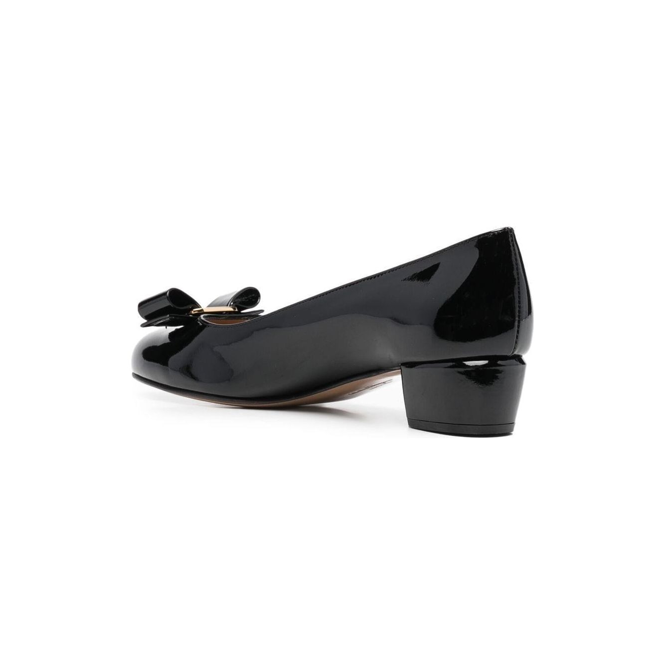 Ferragamo With Heel Black High Heel Ferragamo