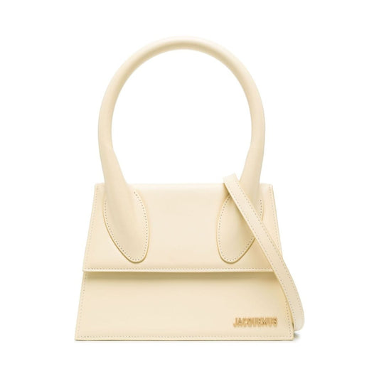 JACQUEMUS Le Grand Chiquito tote Bag Ivory Handbag JACQUEMUS