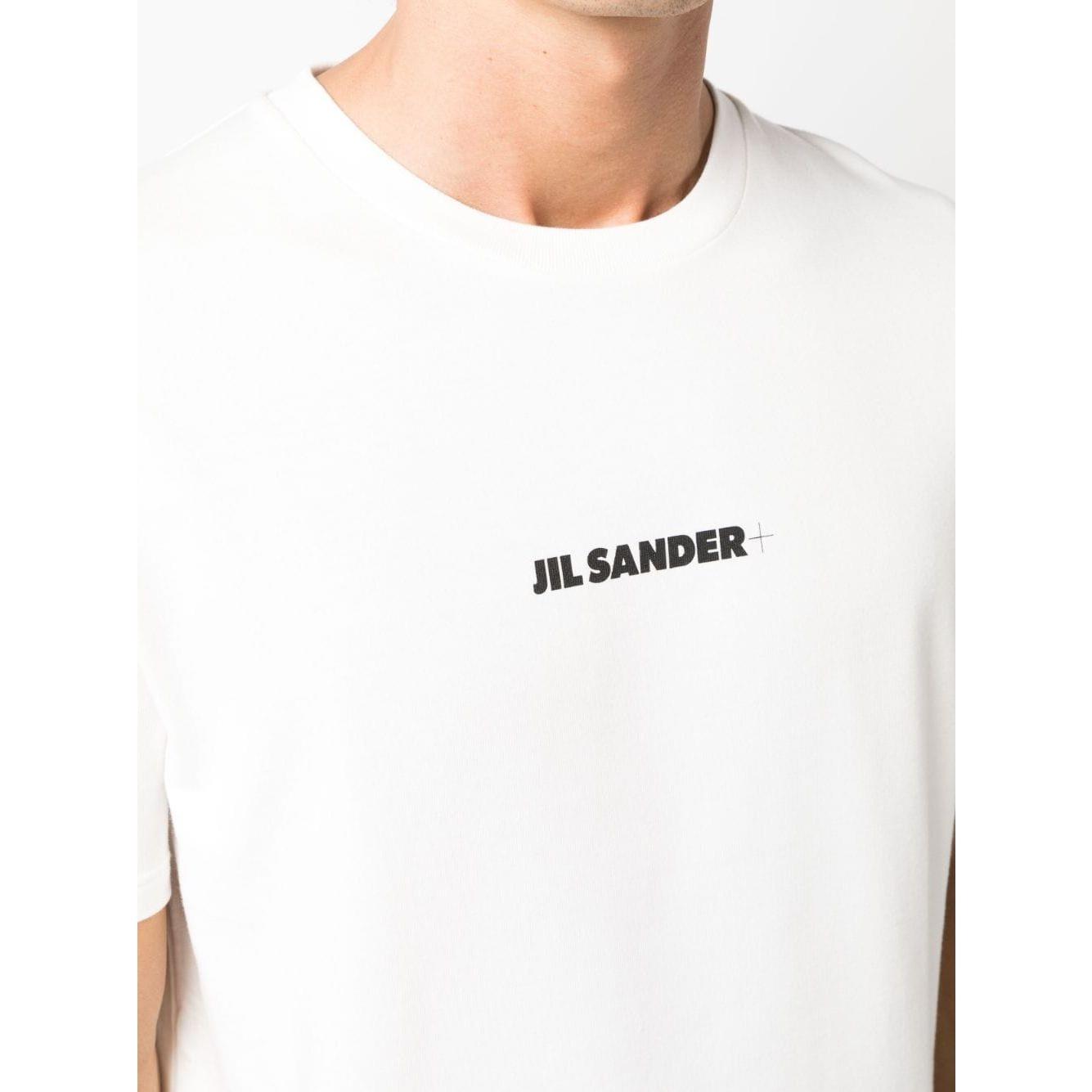 JIL SANDER PLUS T-shirts and Polos White Topwear Jil Sander Plus