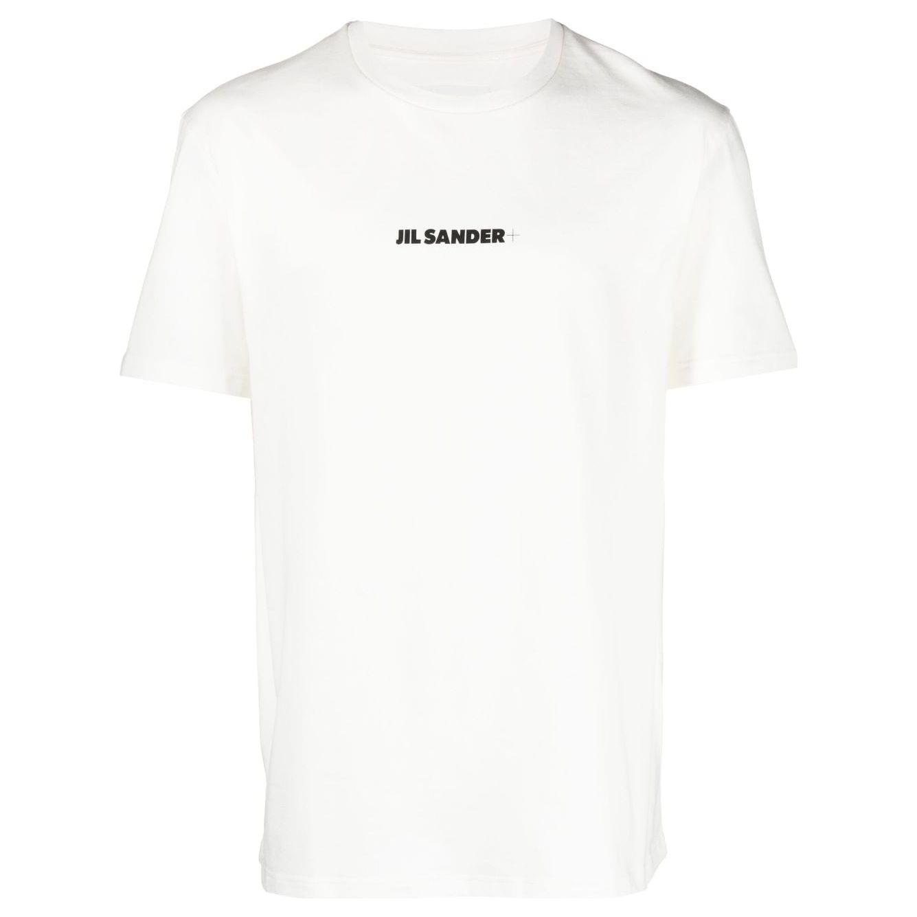 JIL SANDER PLUS T-shirts and Polos White Topwear Jil Sander Plus