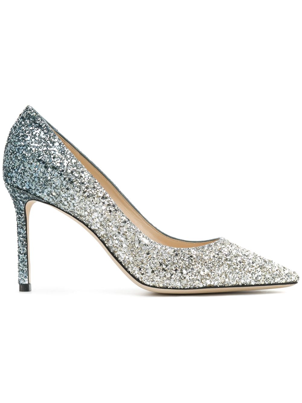 Jimmy Choo With Heel Silver High Heel Jimmy Choo