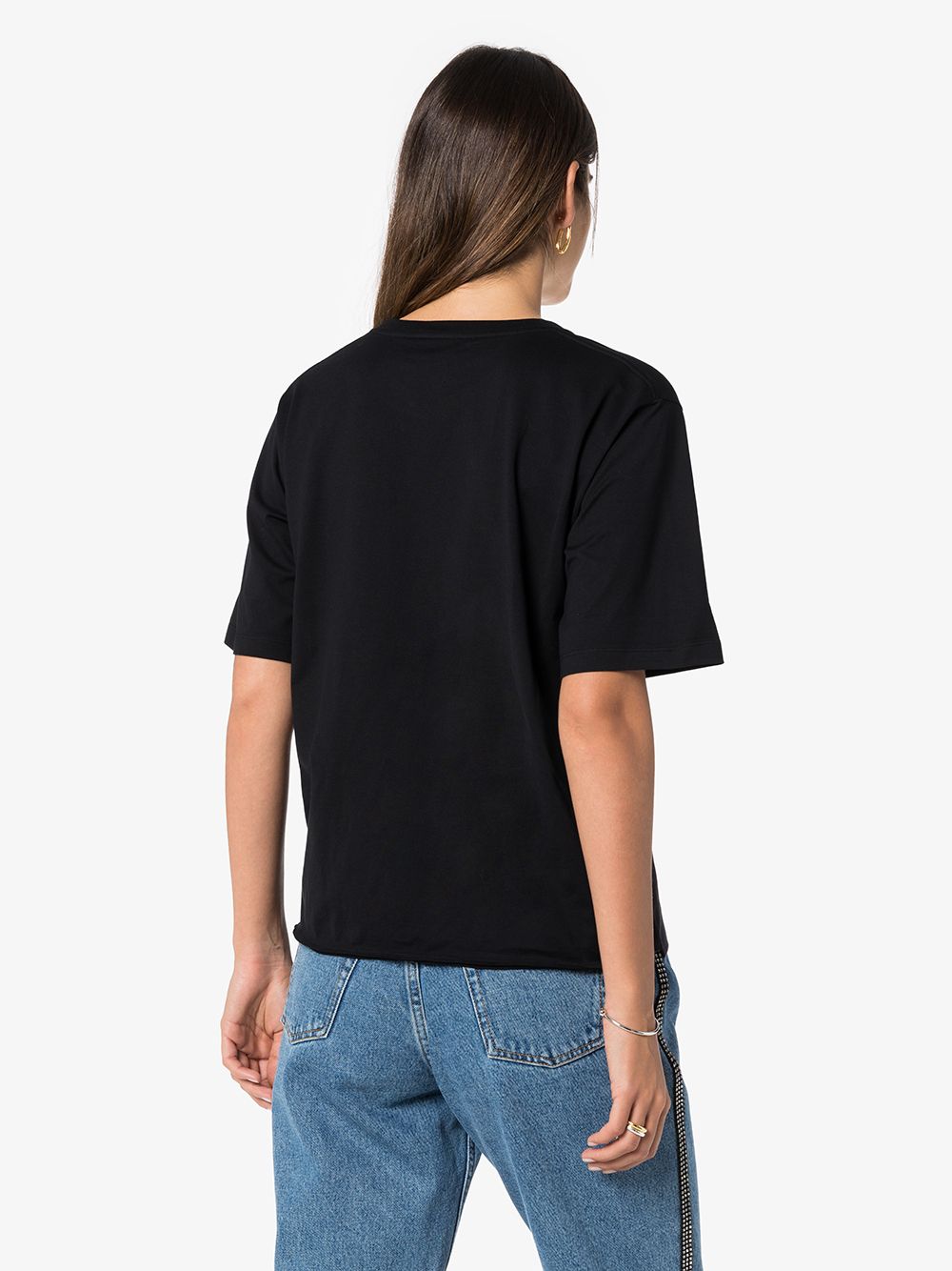 Saint Laurent  T-shirts and Polos Black Topwear Saint Laurent