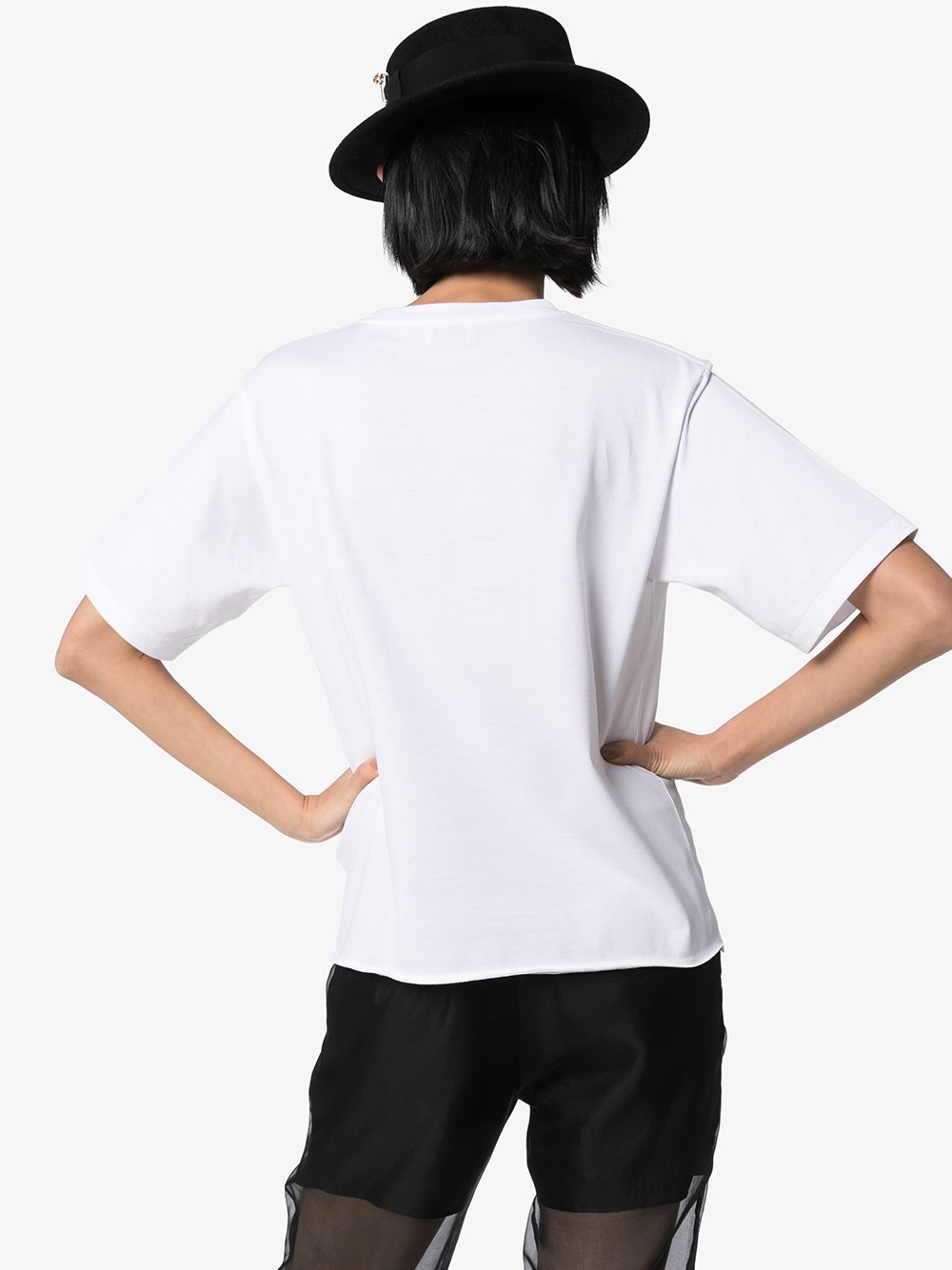 Saint Laurent  T-shirts and Polos White Topwear Saint Laurent