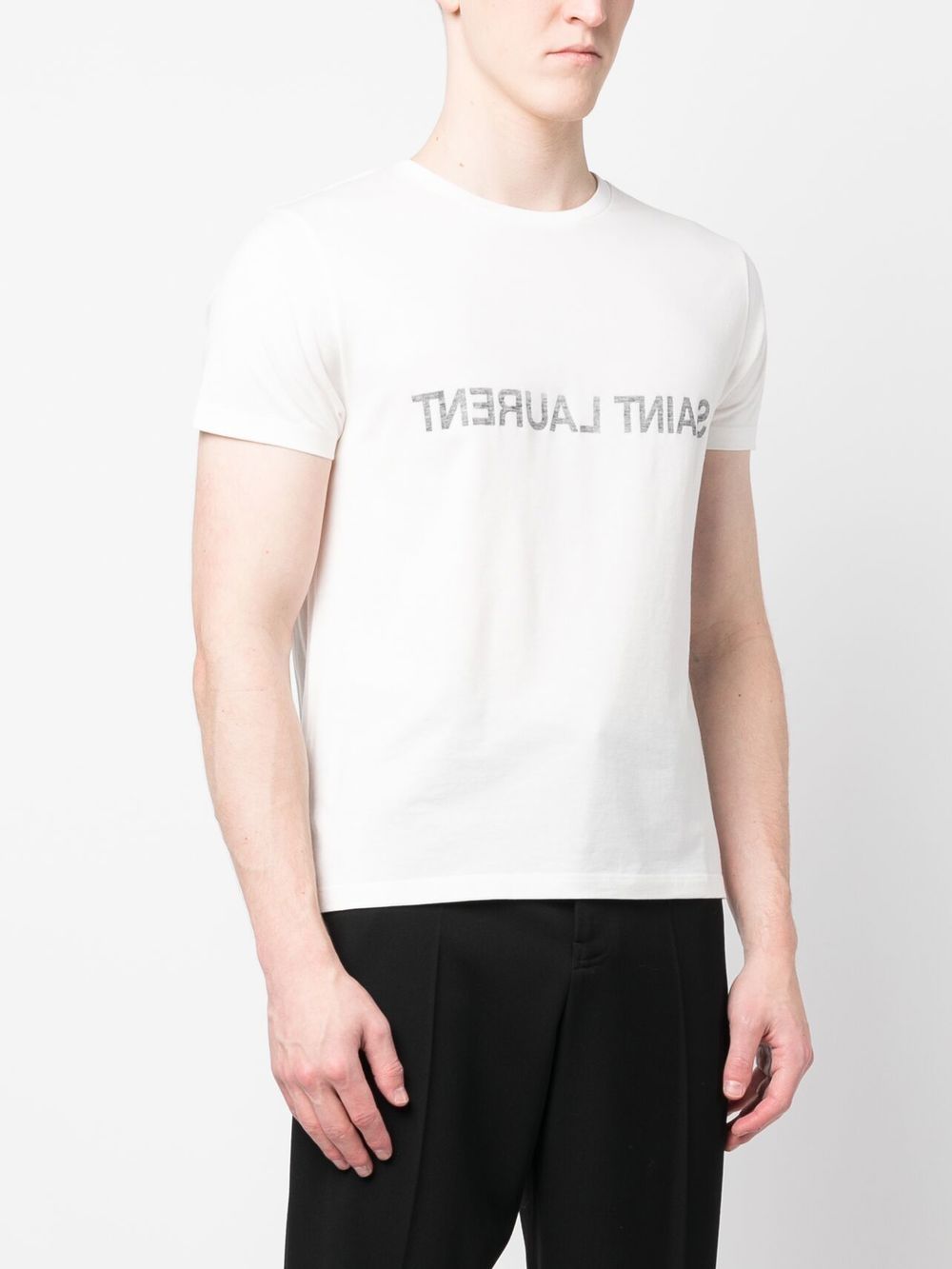 Saint Laurent Saint Laurent  T-shirts and Polos White