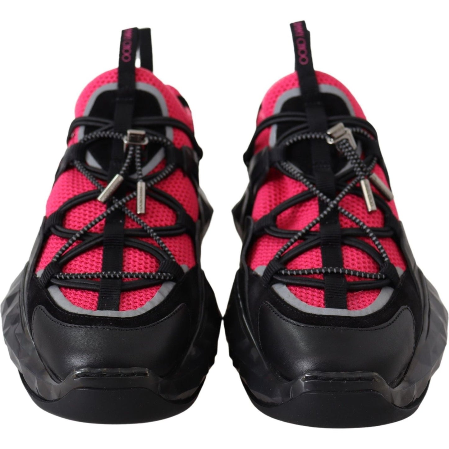 Jimmy Choo Diamond Black Pink Sneakers
