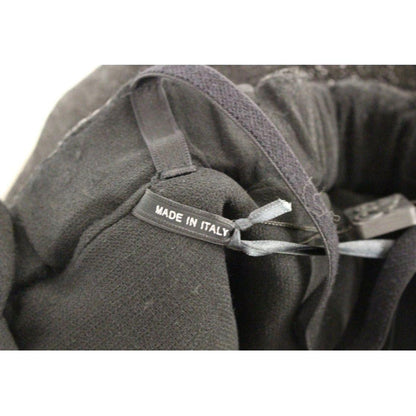 La Maison du Couturier Black Leather Jumpsuit