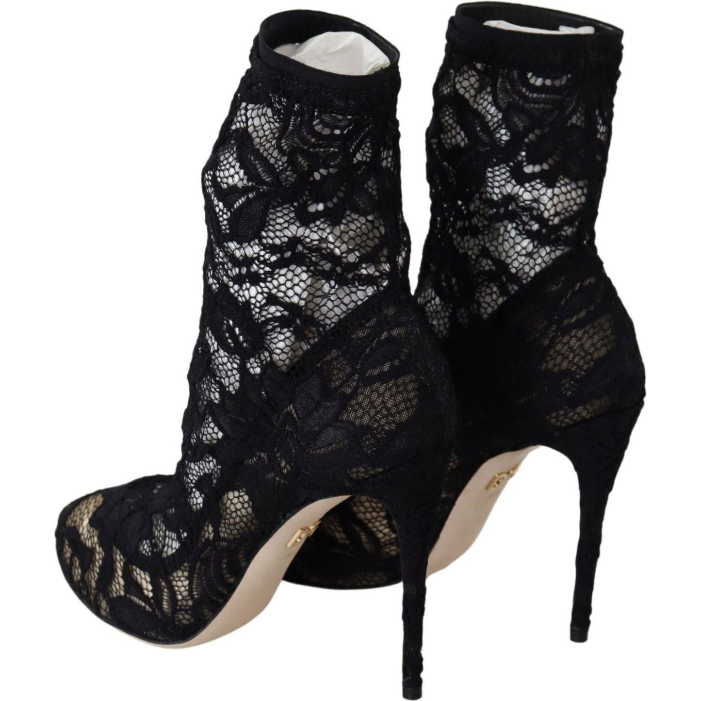 Dolce & Gabbana Black Lace Taormina Pumps Elegance Unleashed Dolce & Gabbana