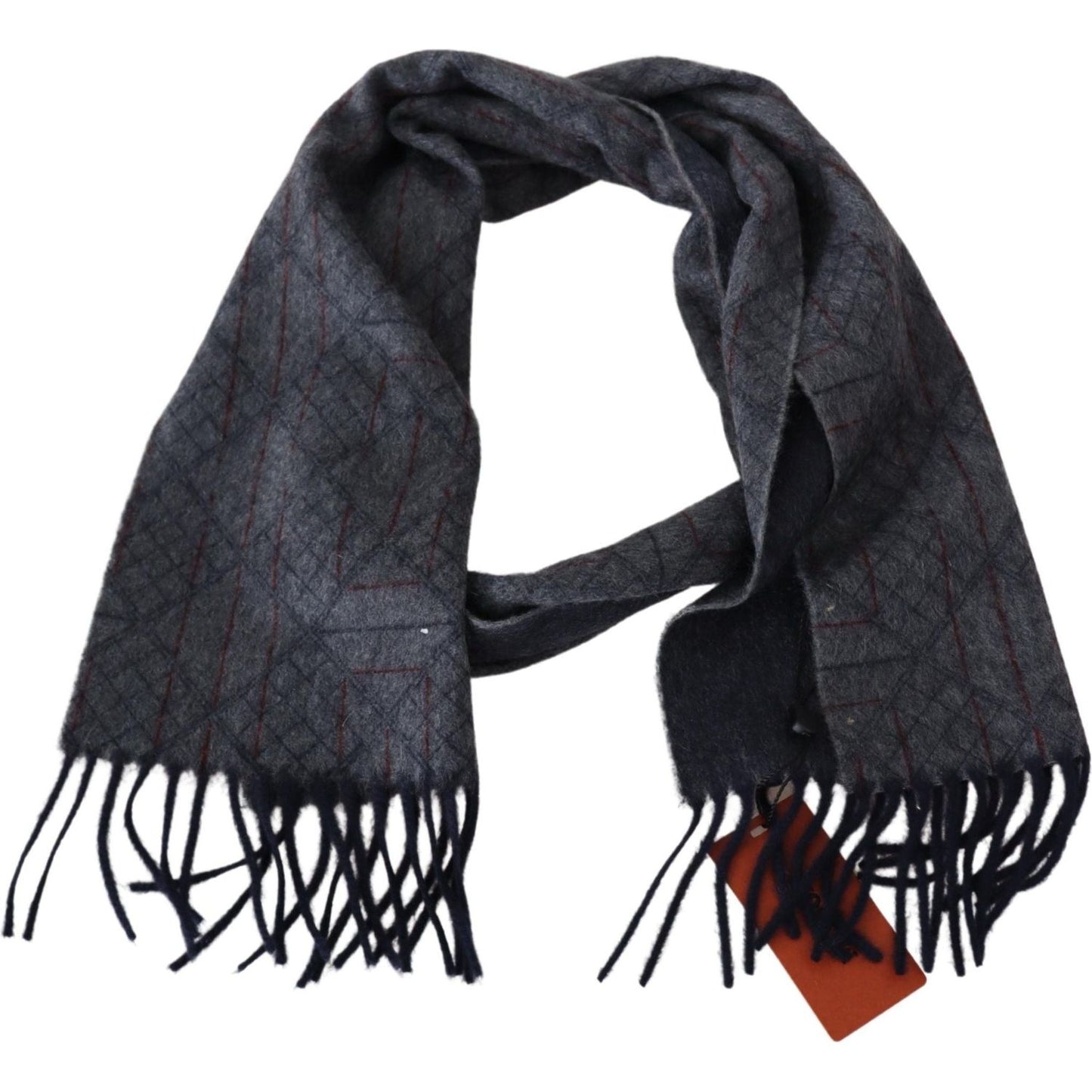 Missoni Elegant Striped Wool Scarf Missoni