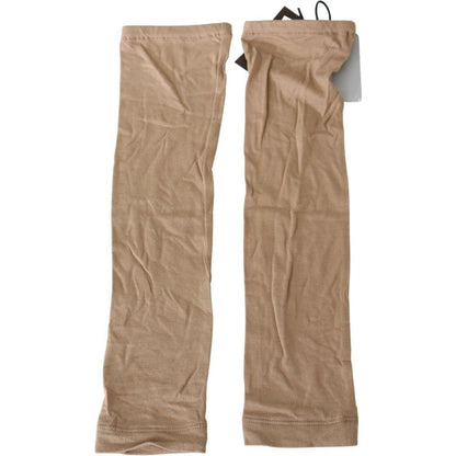 Scervino Street BeigeViscose Women SleevesArm Warmer
