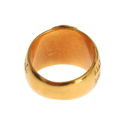Nialaya Gold Plated 925 Silver Womens Ring
