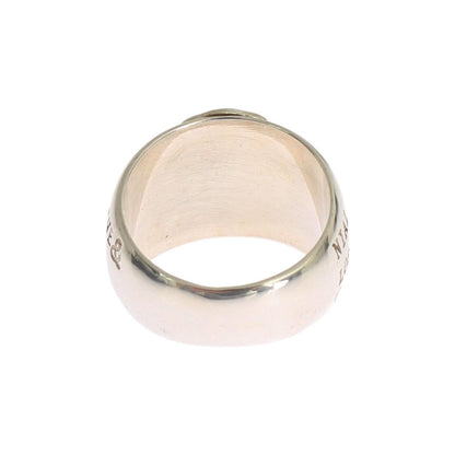 Nialaya Silver Cross Womens 925 Sterling Ring