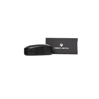 Frankie Morello Silver Metallic Men Sunglasses