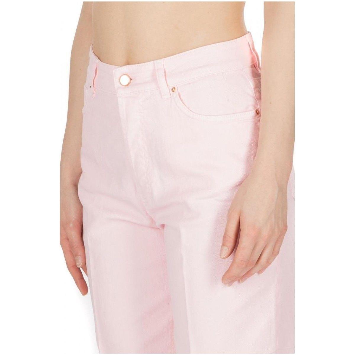 Don The Fuller Pink Cotton Women Jeans Don The Fuller