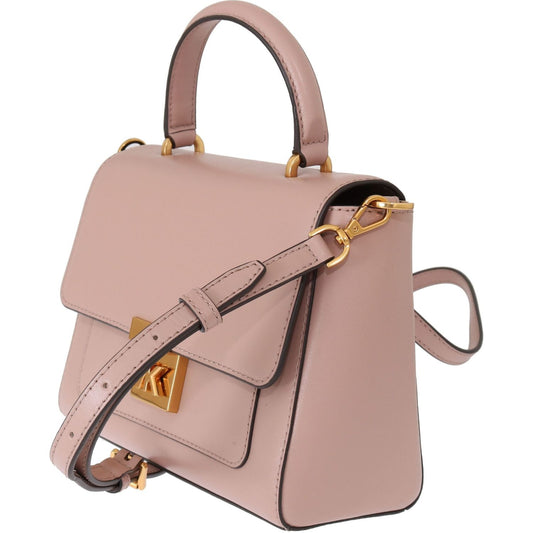 Michael Kors Elegant Pink Leather Mindy Shoulder Bag WOMAN HANDBAG Michael Kors