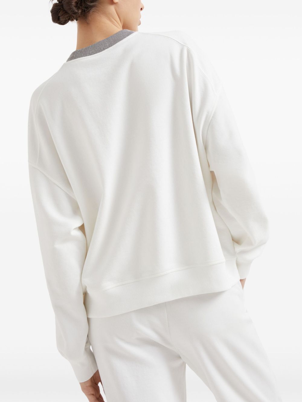 Brunello Cucinelli Sweaters White Topwear Brunello Cucinelli