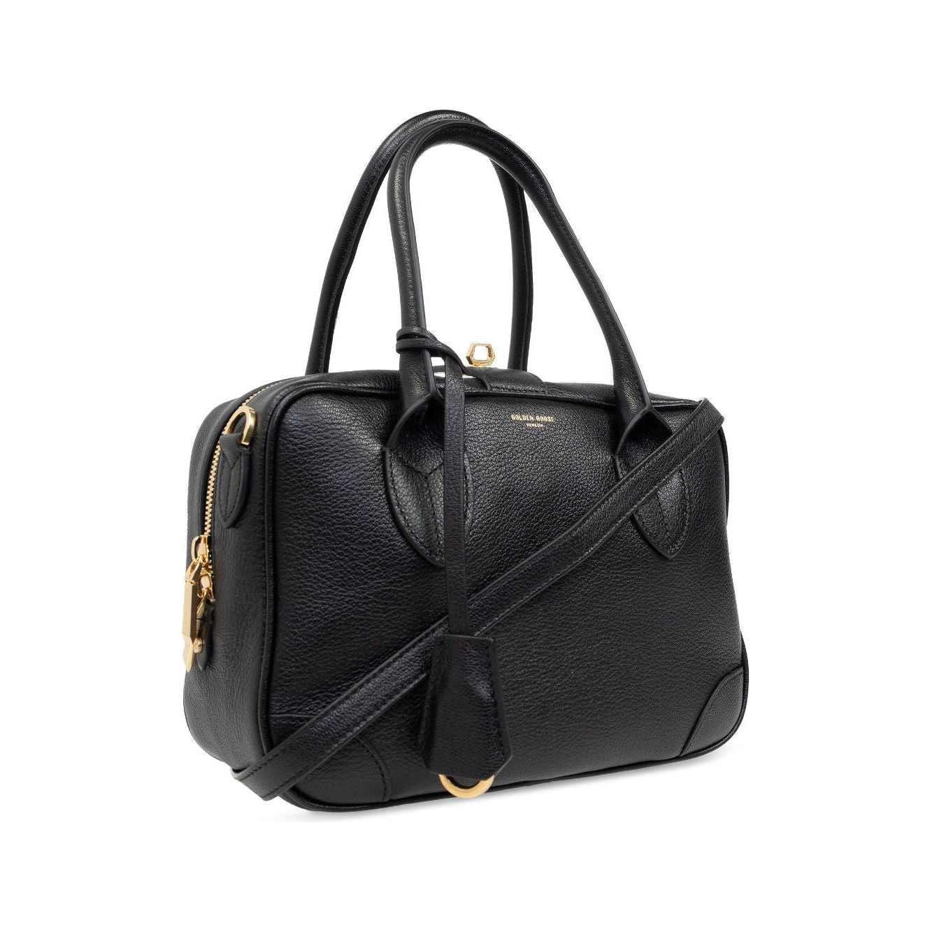 Golden Goose goatskin Vita Handbag Black Handbag Golden Goose