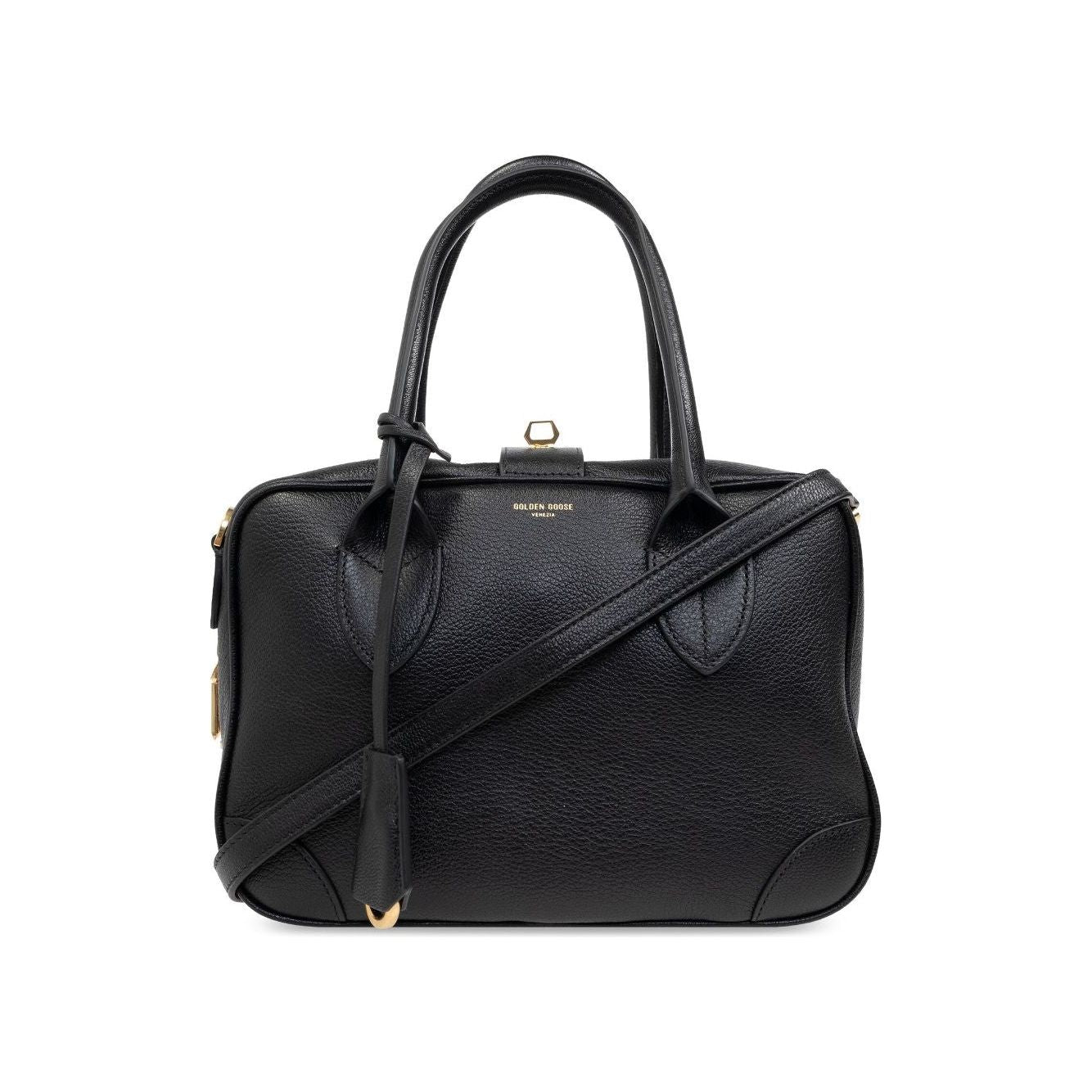 Golden Goose goatskin Vita Handbag Black Handbag Golden Goose