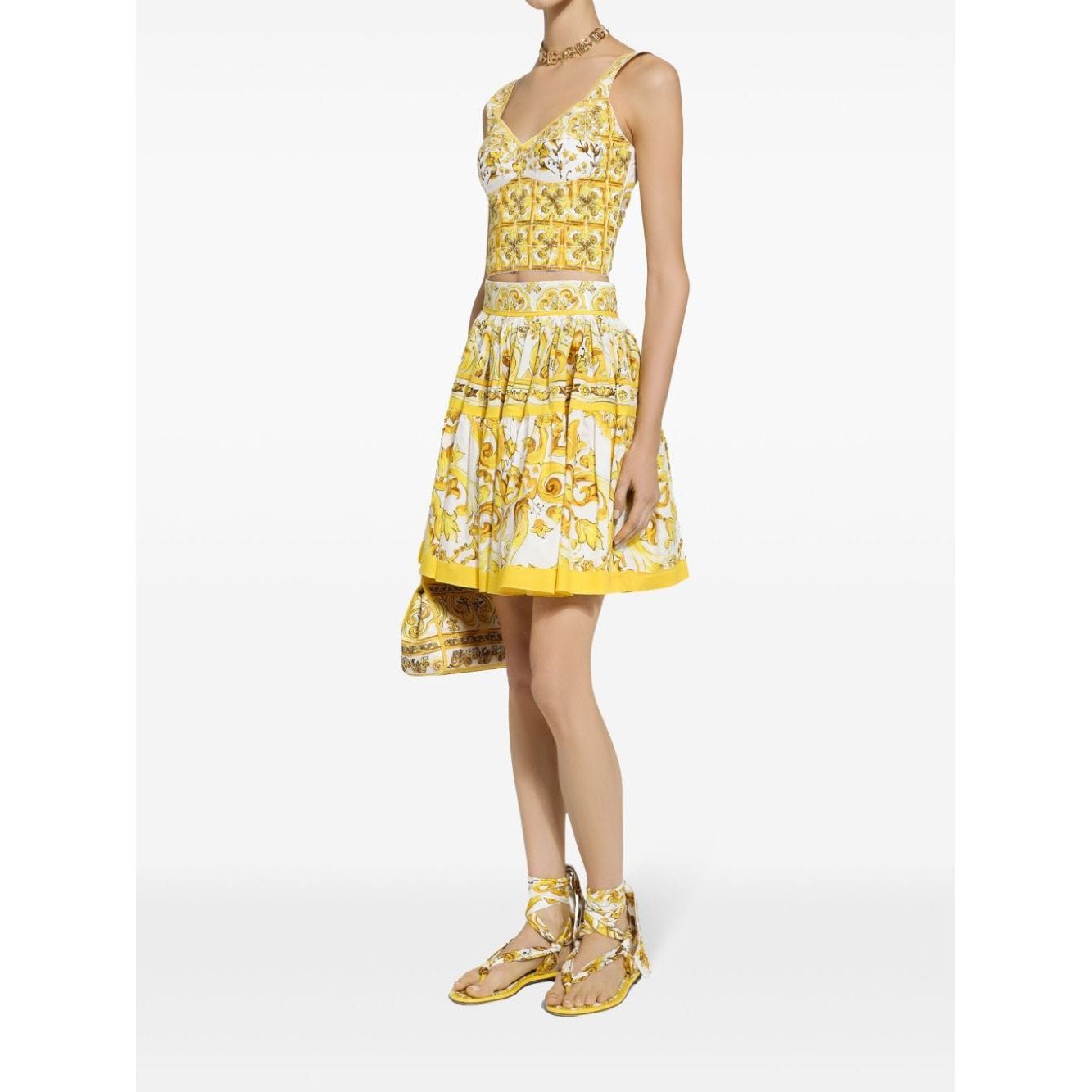 Dolce & Gabbana Skirts Yellow Skirts Dolce & Gabbana