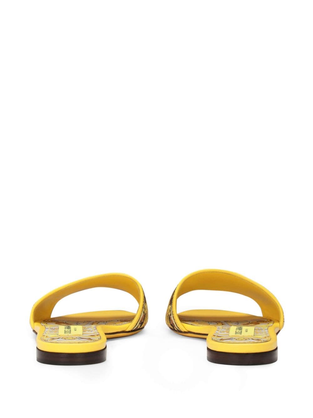 Dolce & Gabbana Sandals Yellow Sandals Dolce & Gabbana