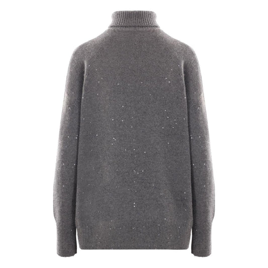 Brunello Cucinelli Sweaters Grey Topwear Brunello Cucinelli