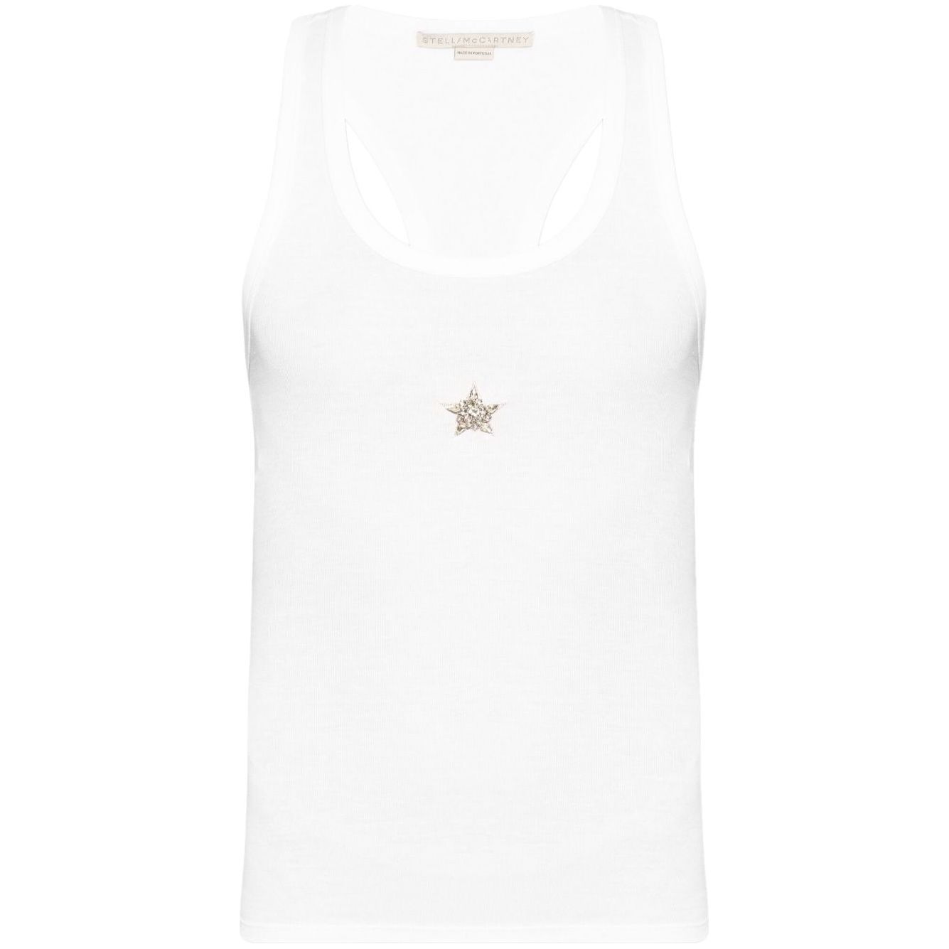 Stella McCartney Top White Topwear Stella Mccartney