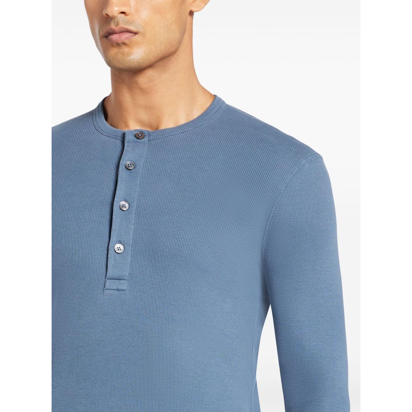 Tom Ford T-shirts and Polos Blue Topwear Tom Ford