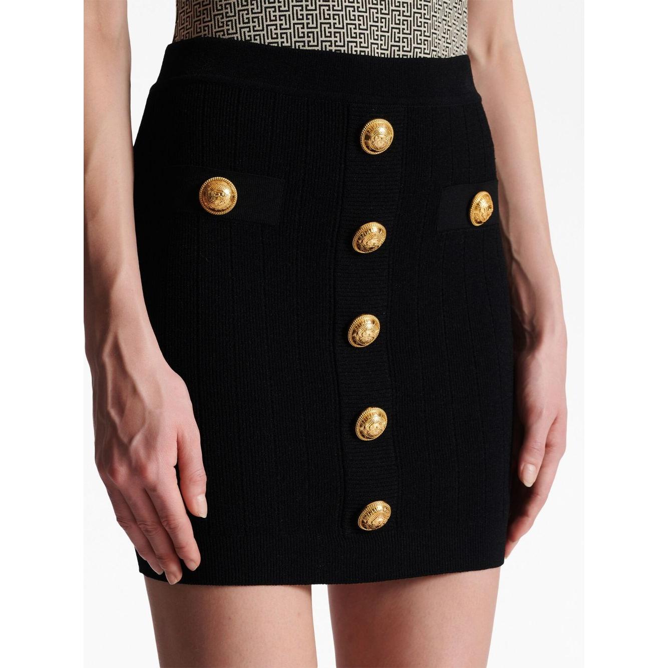 Balmain Skirts Black Skirts Balmain