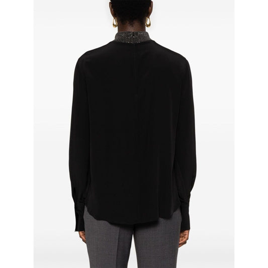 Brunello Cucinelli Top Black Topwear Brunello Cucinelli