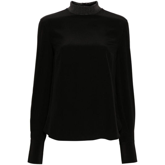 Brunello Cucinelli Top Black Topwear Brunello Cucinelli